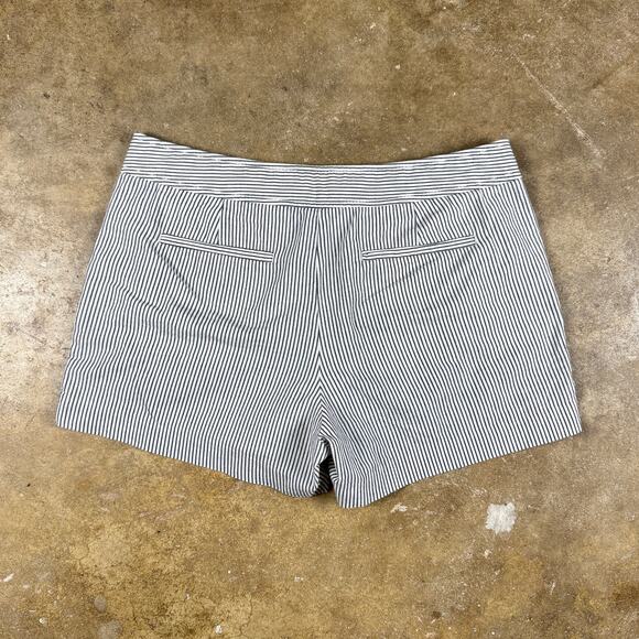 J.Crew Women’s Size‎ 8 Striped 100% Cotton Shorts Nautical Summer - Picture 4 of 10